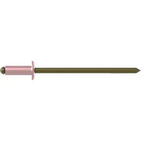 Gesipa Gesipa, Blindniet Kupfer/Bronze Flachrundkopf 3x8mm