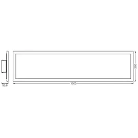 LEDVANCE Planon Plus Backlight 100 x 25 cm