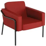 medso powered by paperflow Sessel MEDSO L Kunstleder 75,0 x 74,3 x 73,6 cm Rot/Schwarz