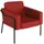 medso powered by paperflow Sessel MEDSO L Kunstleder 75,0 x 74,3 x 73,6 cm Rot/Schwarz