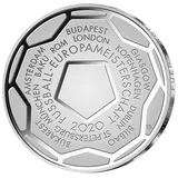 Münze Deutschland 20 Euro Gedenkmünze Fußball-Europameisterschaft 2020" Spiegelglanz