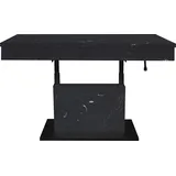 Mäusbacher »Lift Couchtisch«, höhenverstellbar 58-77cm,Tischplatte aufziehbar, Staufach, 110cm breit