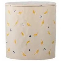 Bloomingville Pippine Küchenbehälter Weiß – Stoneware-Behälter 19x16,5x9,5 cm, stilvolle Aufbewahrung im modernen Design, 82062421