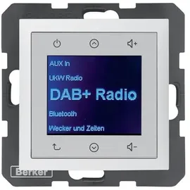 Berker Radio Touch UP DAB+ S.1/B.x polarweiss matt 29849909