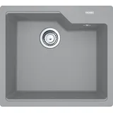 Franke Urban UBG 610-56 links Einbauspüle steingrau Excenterbetätigung 540 x 480 mm