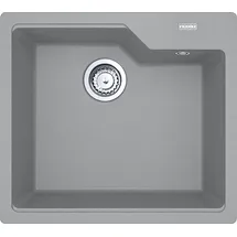 Franke Urban UBG 610-56 links Einbauspüle steingrau Excenterbetätigung 540 x 480 mm