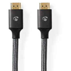 Ultra High Speed HDMI Kabel, 8K@60Hz, 48 Gbit/s, 5m – Vergoldete Kontakte für verlustfreie Ultra HD Bildübertragung
