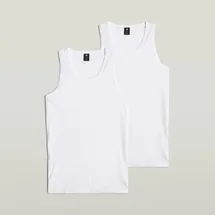 G-Star Base Tanktop 2-Pack - Weiß - Herren - M