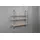 Mirrors and More Wandregal Clara 62 x 14,5 x 60 cm Braun/Schwarz