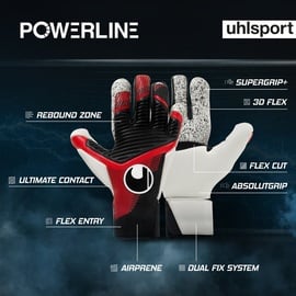 Uhlsport Powerline Supergrip+ Flex HN 9 - Größe:9