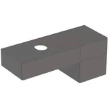 Geberit Waschtischunterschrank 3 Schubladen 135 x 55 x 51 cm Lava