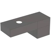 Geberit Waschtischunterschrank 3 Schubladen 135 x 55 x 51 cm Lava