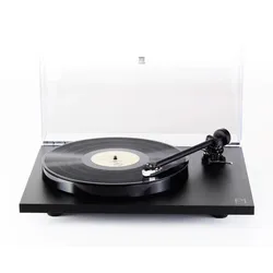 Rega Planar 1 PLUS (mit Tonabnehmer Rega Carbon) Schwarz Matt