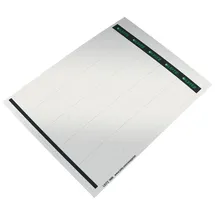 Leitz Rückenschilder 1688 grau 39 x 285 mm 125 Blatt