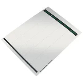 Leitz Rückenschilder 1688 grau 39 x 285 mm 125 Blatt