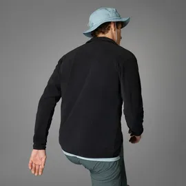 adidas TERREX Multi Essentials 1/2 Zip Fleeceoberteil - Black, 3XL