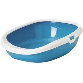 Savic Katzentoilette Gizmo Medium Blau/Weiß