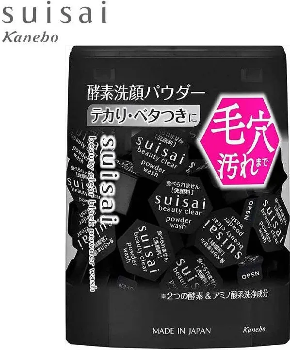 Kanebo Suisai Beauty Clear Black Powder Wash 32 Kapseln