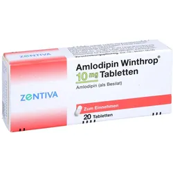 Amlodipin Winthrop 10 mg Tabletten 20 St