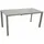 DEGAMO BAGO Ausziehtisch 120/162 x 70 x 74 cm Silber/Grau