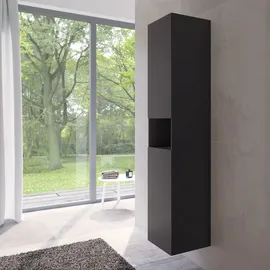 Keuco Stageline Hochschrank 40 x 180 cm Vulkanit/Glas