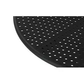 Möbel Kraft Siena Gartentisch Ø 60 x 76 cm Schwarz