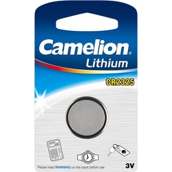 Camelion CR 2325 Lithium Batterie 3V CR2325-BP1 for Caculator Autoschlüssel Messgeräte, Batterien + Akkus