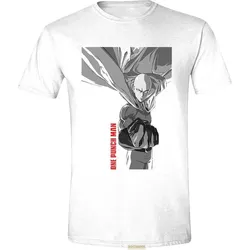 Death Note, Shirt, One Punch Man T-Shirt Punch (M), Schwarz, (M)