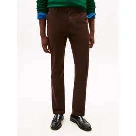 Tommy Hilfiger Denton Essential Chinohose Gerades Bein Braun 33 32