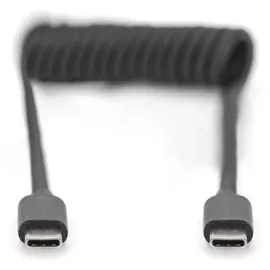 Digitus USB 2.0 - USB - C auf USB - C Spiralkabel