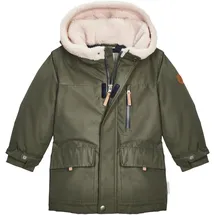 KILLTEC FIRST INSTINCT by killtec Kinder Mantel FIOW 57 MNS Prk Funktionsparka Winterjacke mit Kapuze, moos, 110/6