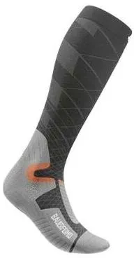 Bauerfeind Ski Performance,Comp.Socks,L grey (GREY) 39-42