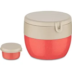 Bentobox Organic Nature Lunchbox M korallenrot