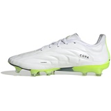 adidas Unisex Copa Pure.1 Fg Football Shoes (Firm Ground), FTWR White/Core Black/Lucid Lemon, 42