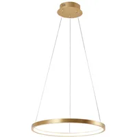 just light. Just Light Pendelleuchte Circle Gold Ø 40 cm