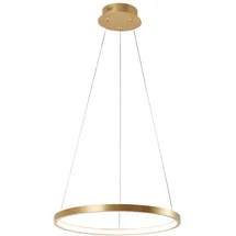 just light. Just Light Pendelleuchte Circle Gold Ø 40 cm