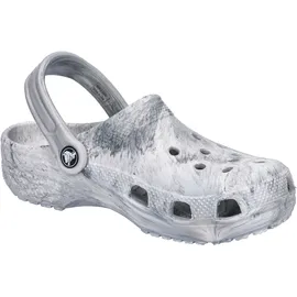 Crocs Classic Watercolor Marbled Clog Grau 33/34