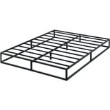 Olee sleep 22cm Modernes Metall-Plattform-Bettgestell / Bett / Metall / Metall-Bettgestell / Stahl-Lattenrost / Matratzenrahmen / Kein Boxspring erforderlich / 140 x 200cm / Full / Schwarz