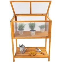 nyvi Hochbeet mit Frühbeetaufsatz BABYGreen - Gartenbeet Perfekt für Jungpflanzen, Gemüse. Kräuter & Blumen