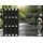 prestige home living outdoor WPC-Sichtschutzzaun 180 x 90 cm Schwarz