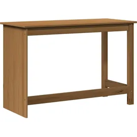 vidaXL Schreibtisch Honigbraun 112 x 50 x 75 cm Massivholz Kiefer