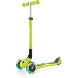 GLOBBER PRIMO FOLDABLE LIGHTS lime grün, mit Leuchtrollen EINHEITSGRÖSSE