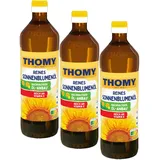 THOMY Reines Sonnenblumenöl, 750ml Flasche, 3er Pack (1 x 750ml)