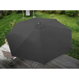 Mendler Florida Ø 350 cm Anthrazit