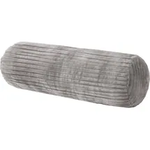 Gözze Nackenrolle Cord Optik 22 x 22 cm Grau