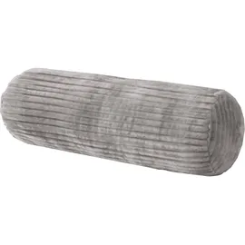 Gözze Nackenrolle Cord Optik 22 x 22 cm Grau