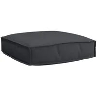 VidaXL Paletten-Sitzkissen Schwarz 60x60x12 cm Oxford-Gewebe