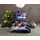 PURE luxury collection Rocket Weltraum Blau 135 x 200 cm + 2 x 80 x 80 cm