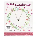 Butzon & Bercker Edelstahl-Armband - Du bist wunderbar