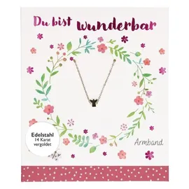 Butzon & Bercker Edelstahl-Armband - Du bist wunderbar
